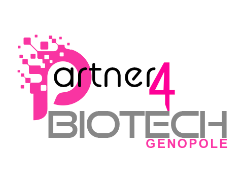 Partner4biotech by Genopole - Logo