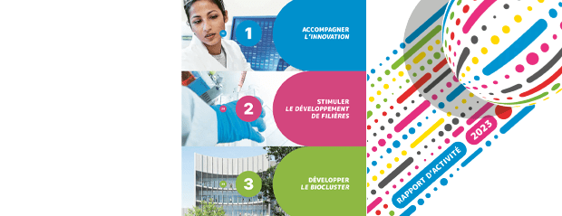 Rapport annuel du biocluster Genopole 2023