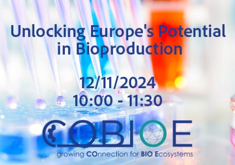 COBIOE Webinar: Unlocking Europe's Potential in Bioproduction