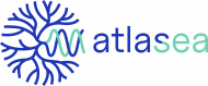 Logo ATLASea, un atlas des génomes marins - zoutenu par France 2030