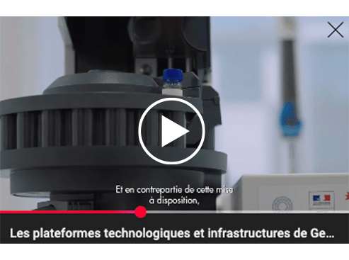 Vidéo de présentation des plateformes de Genopole